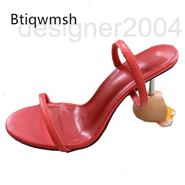 sandals designer egg high heel mules woman open toe red real leather slippers lady gladiator sandals shoes party 38r0, Black
sandals designer egg high heel mules woman open toe red real leather slippers lady gladiator sandals shoes party 38r0, Black