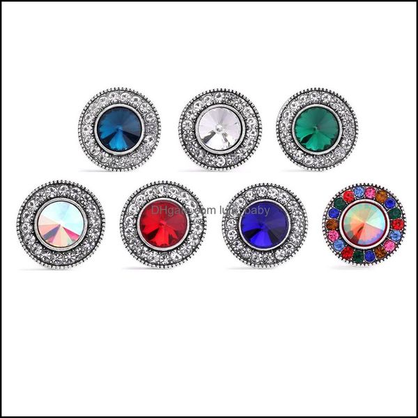 other colorf crystal snap button jewelry components sier round 18mm metal snaps buttons fit bracelet bangle noosa for women men b1246 dh71y, Blue;slivery
other colorf crystal snap button jewelry components sier round 18mm metal snaps buttons fit bracelet bangle noosa for women men b1246 dh71y, Blue;slivery