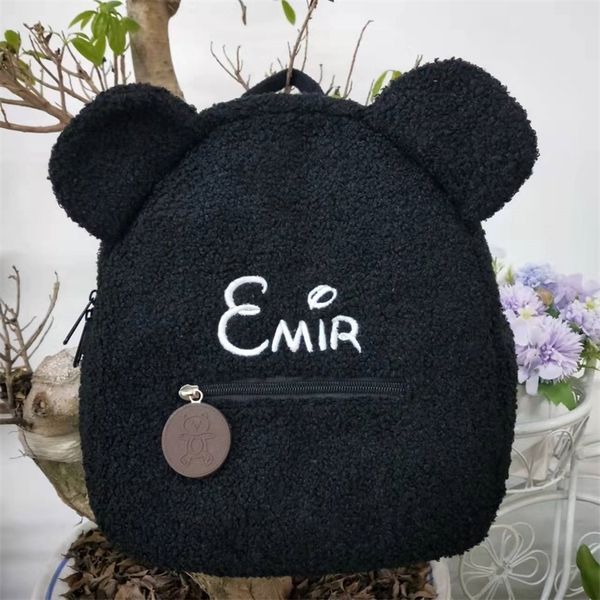 backpack personalized embroidery toddler lightweight plush bear preschool bag kids custom name for boys girls ladies 220827
backpack personalized embroidery toddler lightweight plush bear preschool bag kids custom name for boys girls ladies 220827