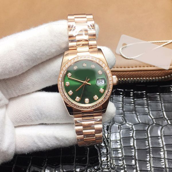 green rose gold watches men's watch 41mm automatic machine wristwatches 36mm diamond women's watch montre de luxe with diamonds lo, Slivery;brown
green rose gold watches men's watch 41mm automatic machine wristwatches 36mm diamond women's watch montre de luxe with diamonds lo, Slivery;brown