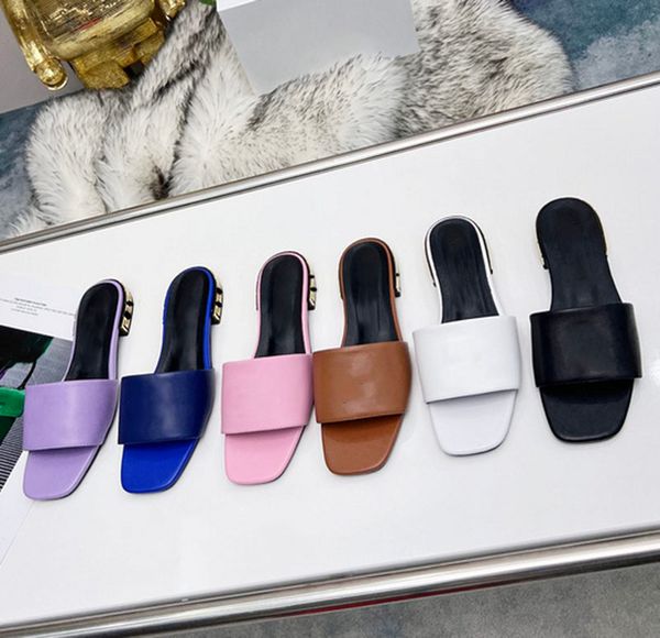 women slippers flat leather sandals outdoor casual heeled slipper summer designer luxury fashion ladies beach flat flip flops, Black
women slippers flat leather sandals outdoor casual heeled slipper summer designer luxury fashion ladies beach flat flip flops, Black