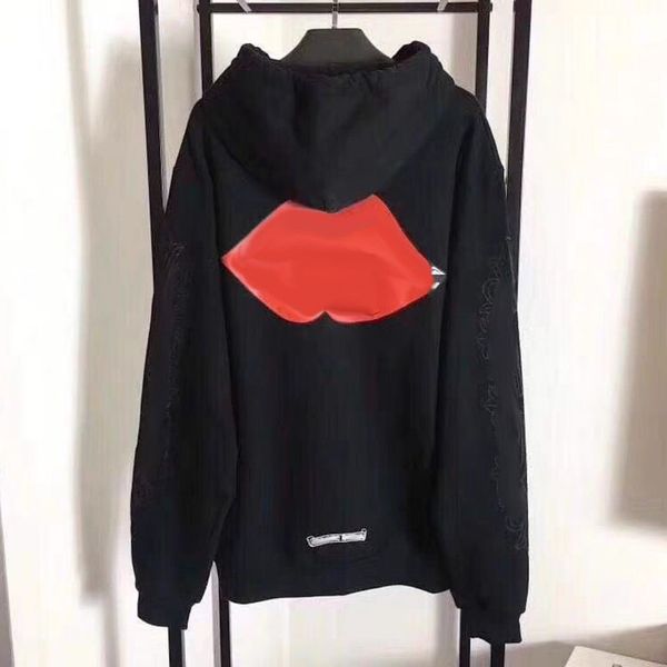 luxury classic men's sweatshirts ch fashion hoodies men woman designer horseshoe sanskrit cross pullover hooded zipper sweater loose ja, Black 
luxury classic men's sweatshirts ch fashion hoodies men woman designer horseshoe sanskrit cross pullover hooded zipper sweater loose ja, Black