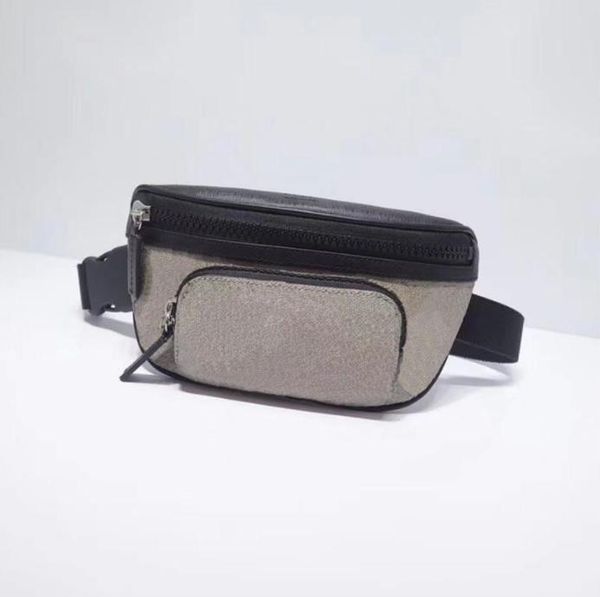 classic style women and men fashion waist bags genuine leather fanny pack printed designer fannypack chest belt bag