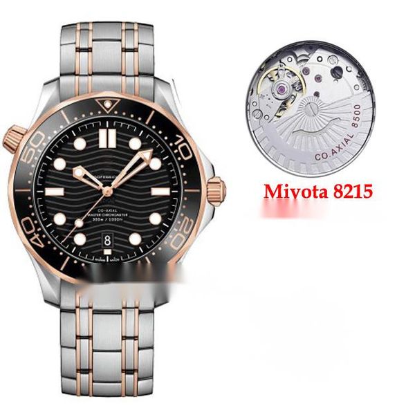 new drive watch 300m 210.20.42.20.01.001 black texture dial miyota 8215 automatic mens watch ceramics bezel two tone rose gold steel, Slivery;brown
new drive watch 300m 210.20.42.20.01.001 black texture dial miyota 8215 automatic mens watch ceramics bezel two tone rose gold steel, Slivery;brown