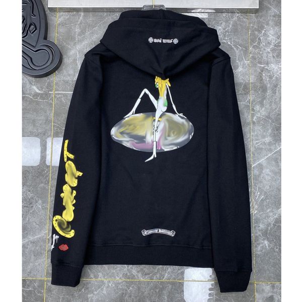 classic luxury men's sweatshirts ch brand fashion hoodies men woman horseshoe sanskrit cross pullover hooded zipper sweater loose jacke, Black
classic luxury men's sweatshirts ch brand fashion hoodies men woman horseshoe sanskrit cross pullover hooded zipper sweater loose jacke, Black