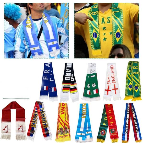 2022 qatar scarf party world cup fans germany and brazil fringe flag scarf commemorative items at the scene
2022 qatar scarf party world cup fans germany and brazil fringe flag scarf commemorative items at the scene