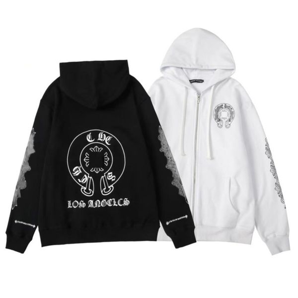 luxury men's fashion sweatshirts classic ch brand hoodie loose zipper jacket pullover hooded designer horseshoe coat women sweatshirt, Black
luxury men's fashion sweatshirts classic ch brand hoodie loose zipper jacket pullover hooded designer horseshoe coat women sweatshirt, Black