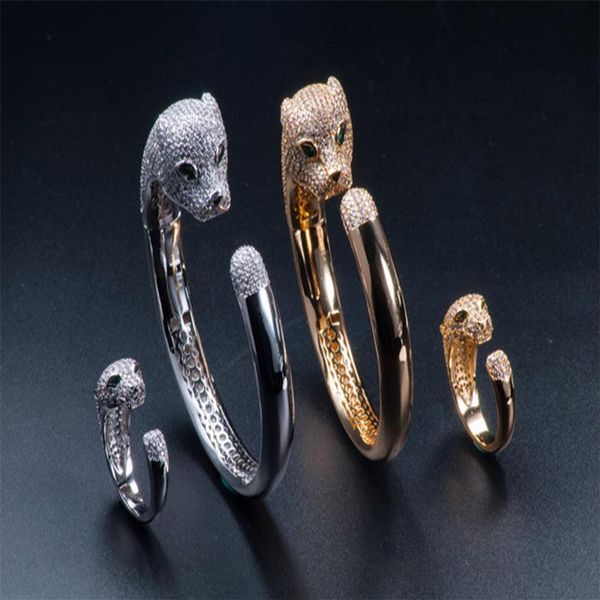 donia jewelry luxury bangle party european and american fashion large classic animal micro-inlaid zircon bracelet ring set women's217k, Black
donia jewelry luxury bangle party european and american fashion large classic animal micro-inlaid zircon bracelet ring set women's217k, Black