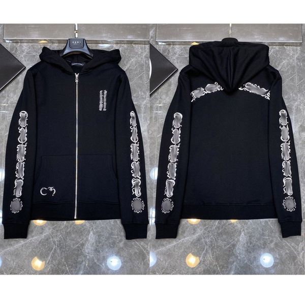 men's fashion luxury sweatshirts classic zipper hoodies women men loose pullover hooded designer horseshoe sanskrit hoodie sweater jack, Black
men's fashion luxury sweatshirts classic zipper hoodies women men loose pullover hooded designer horseshoe sanskrit hoodie sweater jack, Black