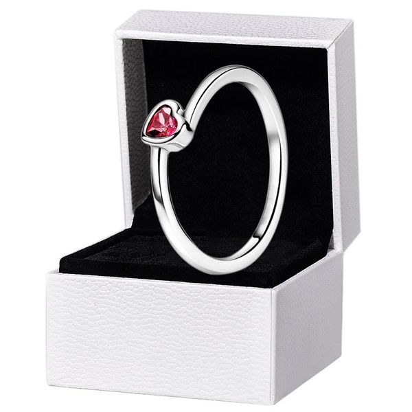 red tilted heart solitaire ring womens 925 sterling silver wedding gift original box for pandora clear cz diamond rings set, Slivery;golden
red tilted heart solitaire ring womens 925 sterling silver wedding gift original box for pandora clear cz diamond rings set, Slivery;golden