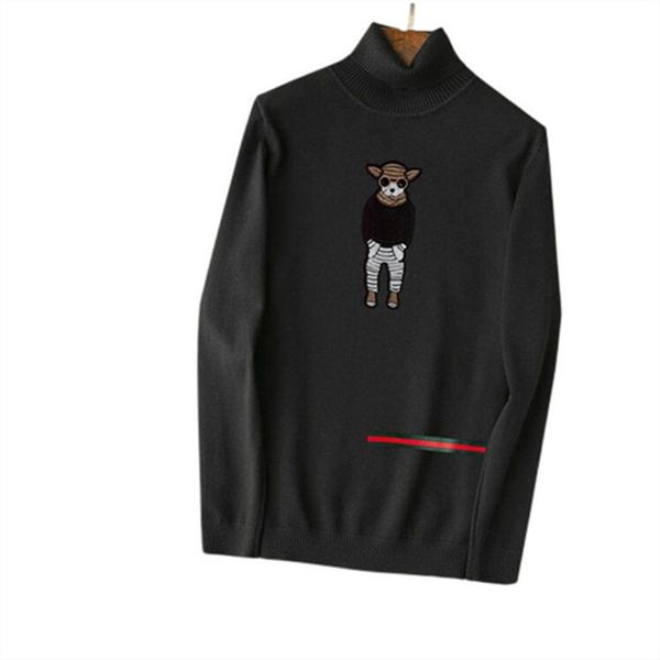 brand designers design fashionable men's sweaters leisure long classic luxury plaid pullover a variety of styles and women's loose, White;black
brand designers design fashionable men's sweaters leisure long classic luxury plaid pullover a variety of styles and women's loose, White;black