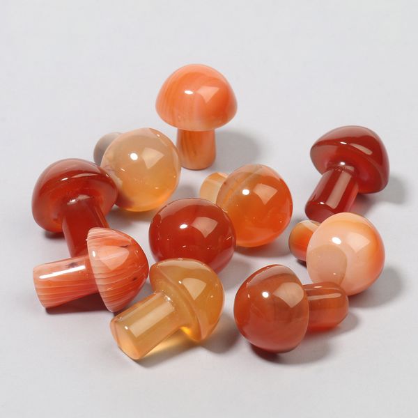 20mm mushroom statue stone red agate hand carved decoration reiki healing quartz crystal gift room ornament plant trinket, Black
20mm mushroom statue stone red agate hand carved decoration reiki healing quartz crystal gift room ornament plant trinket, Black