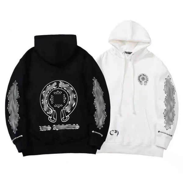 classic men's luxury sweatshirts brand ch designer hoodie fashion men women horseshoe sanskrit loose zipper jacket pullover hooded coa, Black
classic men's luxury sweatshirts brand ch designer hoodie fashion men women horseshoe sanskrit loose zipper jacket pullover hooded coa, Black