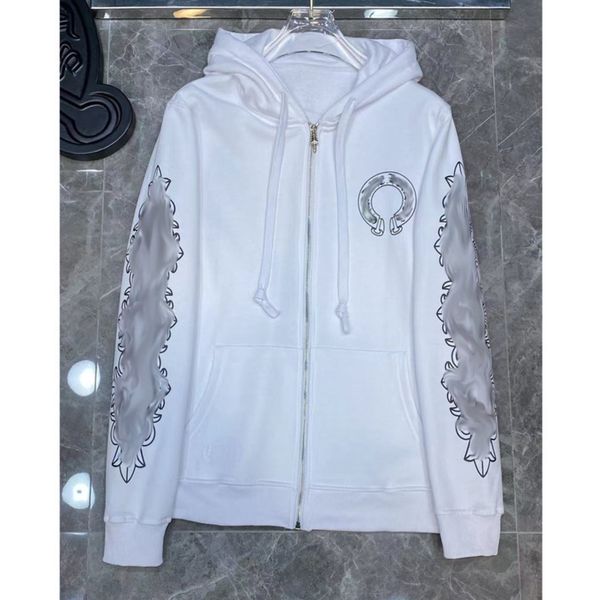 men's luxury classic jackets fashion sweatshirts brand ch zipper hoodies women men pullover hooded designer horseshoe sweater loose jac, Black;brown
men's luxury classic jackets fashion sweatshirts brand ch zipper hoodies women men pullover hooded designer horseshoe sweater loose jac, Black;brown
