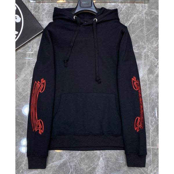men's classic luxury sweatshirts ch fashion hoodies men woman designer horseshoe sanskrit cross pullover hooded zipper sweater loose ja, Black
men's classic luxury sweatshirts ch fashion hoodies men woman designer horseshoe sanskrit cross pullover hooded zipper sweater loose ja, Black