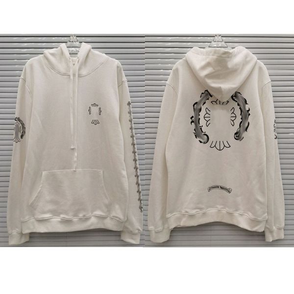 luxury classic men's sweatshirts ch designer hoodie fashion men women horseshoe sanskrit loose zipper jacket pullover hooded coat swea, Black
luxury classic men's sweatshirts ch designer hoodie fashion men women horseshoe sanskrit loose zipper jacket pullover hooded coat swea, Black