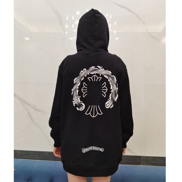 classic men's luxury sweatshirts brand ch designer hoodie fashion men women horseshoe sanskrit loose zipper jacket pullover hooded coa, Black
classic men's luxury sweatshirts brand ch designer hoodie fashion men women horseshoe sanskrit loose zipper jacket pullover hooded coa, Black