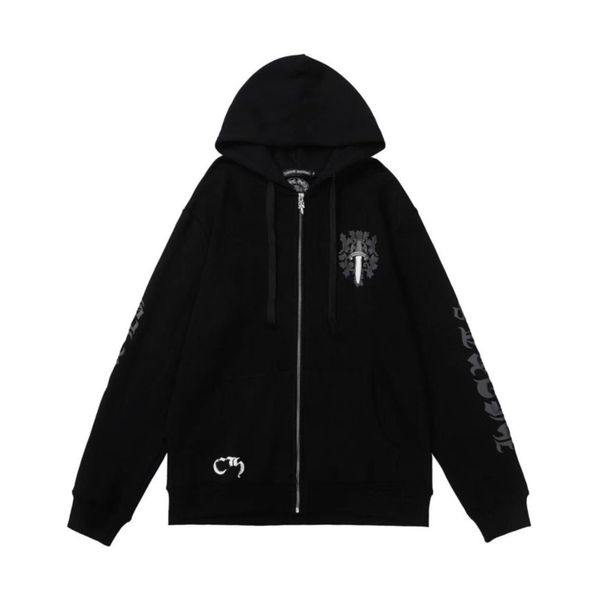 classic luxury men's sweatshirts ch fashion hoodies men woman designer horseshoe sanskrit cross pullover hooded zipper sweater loose ja, Black
classic luxury men's sweatshirts ch fashion hoodies men woman designer horseshoe sanskrit cross pullover hooded zipper sweater loose ja, Black