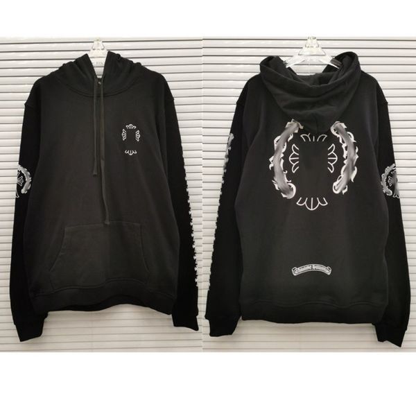classic men's luxury sweatshirts brand ch designer hoodie fashion men women horseshoe sanskrit loose zipper jacket pullover hooded coa, Black
classic men's luxury sweatshirts brand ch designer hoodie fashion men women horseshoe sanskrit loose zipper jacket pullover hooded coa, Black
