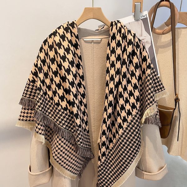 scarf cashmere women fashion designers scarves double-sided long versatile shawl headband elegant embroidery scarfs, Blue;gray 
scarf cashmere women fashion designers scarves double-sided long versatile shawl headband elegant embroidery scarfs, Blue;gray