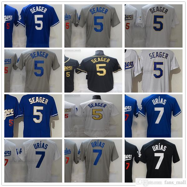 stitched baseball jerseys seager 5 corey urias 7 julio jersey retro black white blue blank no number name for man size s-xxxl, Blue;black
stitched baseball jerseys seager 5 corey urias 7 julio jersey retro black white blue blank no number name for man size s-xxxl, Blue;black