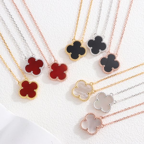 aaa womens luxury designer necklace fashion pendant necklaces four leaf clover jewelry party gift for girls women wedding love, Silver
aaa womens luxury designer necklace fashion pendant necklaces four leaf clover jewelry party gift for girls women wedding love, Silver