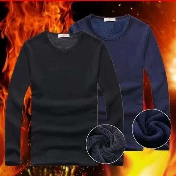 mens thermal underwear autumn winter warm tshirt man long sleeve casual sport soft velvet black slim fit loosesize 5xl 220826, Black;white
mens thermal underwear autumn winter warm tshirt man long sleeve casual sport soft velvet black slim fit loosesize 5xl 220826, Black;white