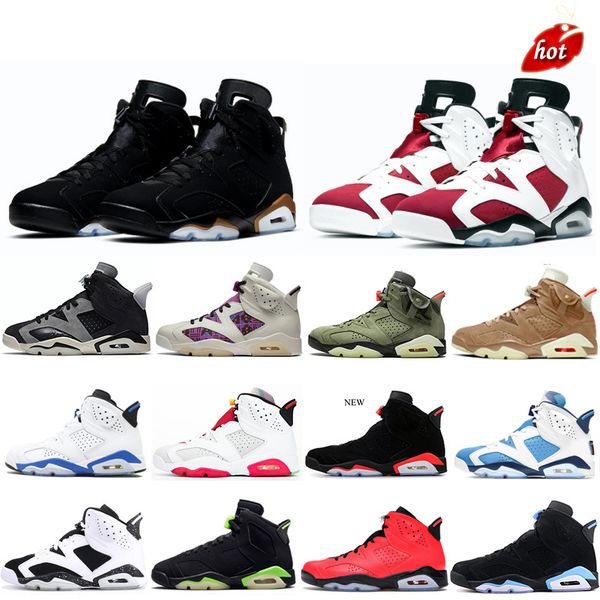 2023 boots men 6 6s basketball shoes unc black cat infrared 23 oreo maroon carmine electric green tinker hatfield hare sports trainers sneak
2023 boots men 6 6s basketball shoes unc black cat infrared 23 oreo maroon carmine electric green tinker hatfield hare sports trainers sneak