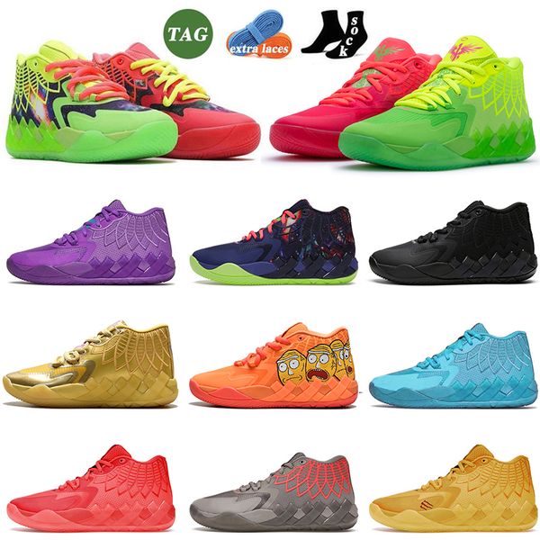 mb.01 lamelo ball mens basketball shoes rick and morty not from here queen city black blast buzz city rock ridge red galaxy trainers sports
mb.01 lamelo ball mens basketball shoes rick and morty not from here queen city black blast buzz city rock ridge red galaxy trainers sports