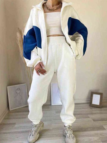women's tracksuits women's tracksuit oversized patchwork sweatershirt jogger pants two pieces sets female autumn winter sport 2022, Gray
women's tracksuits women's tracksuit oversized patchwork sweatershirt jogger pants two pieces sets female autumn winter sport 2022, Gray