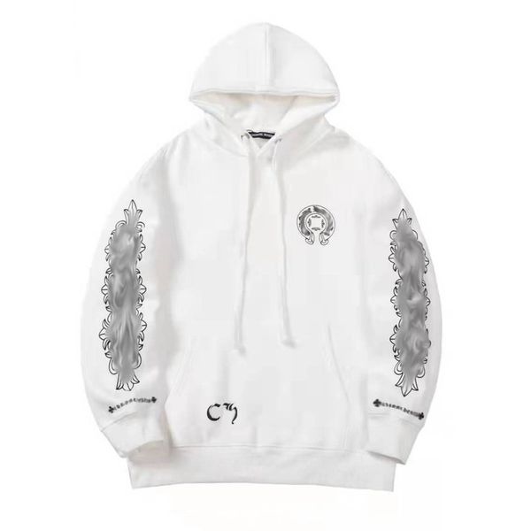 classic luxury men's sweatshirts brand ch designer hoodie fashion men women horseshoe sanskrit loose zipper jacket pullover hooded coa, Black
classic luxury men's sweatshirts brand ch designer hoodie fashion men women horseshoe sanskrit loose zipper jacket pullover hooded coa, Black