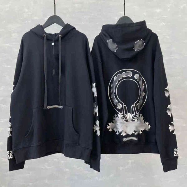 luxury classic sweatshirts ch brand fashion men woman designer horseshoe sanskrit cross pullover hooded zipper sweater loose ognk, Black
luxury classic sweatshirts ch brand fashion men woman designer horseshoe sanskrit cross pullover hooded zipper sweater loose ognk, Black