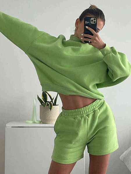women's tracksuits oversize sweatershirt shorts 2 piece set women 2022 autumn o-neck loose short female suits new fashion casual lady o, Gray
women's tracksuits oversize sweatershirt shorts 2 piece set women 2022 autumn o-neck loose short female suits new fashion casual lady o, Gray