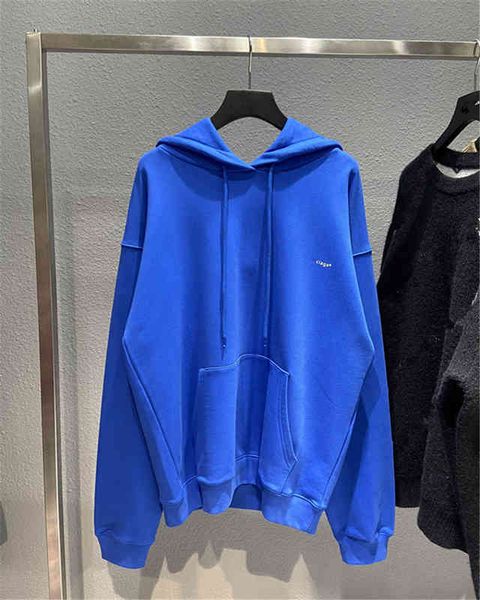 men's hoodies sweatshirts correct version fw early autumn small r-sign printed ins couple paris hoodie, Black
men's hoodies sweatshirts correct version fw early autumn small r-sign printed ins couple paris hoodie, Black