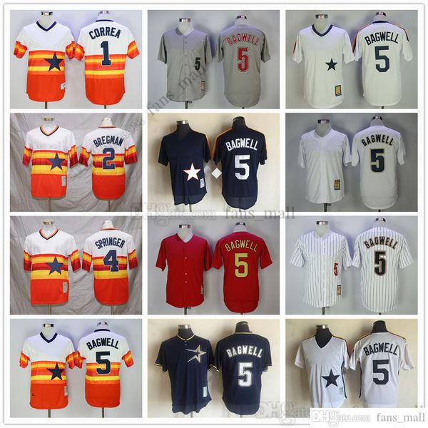 man mitchell and ness baseball jersey vintage 5 jeff bagwell jersey 2 alex bregman 1 carlos correa 4 george springer stitched breathable spo, Blue;black
man mitchell and ness baseball jersey vintage 5 jeff bagwell jersey 2 alex bregman 1 carlos correa 4 george springer stitched breathable spo, Blue;black