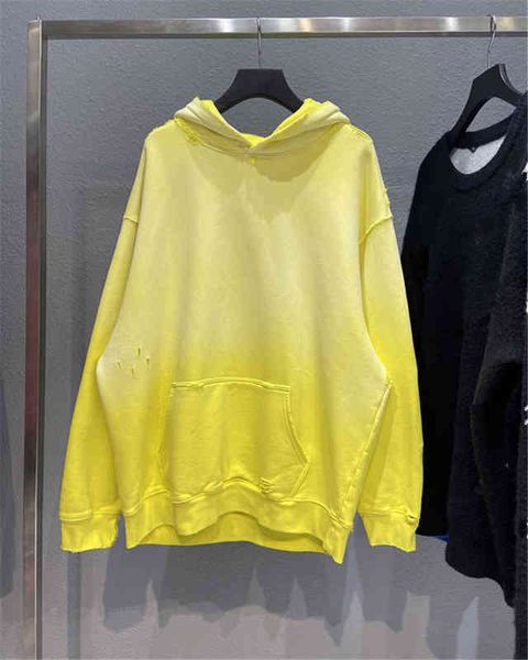 men's hoodies sweatshirts ins fw autumn winter gradient yellow fleece hoodie os couple wash water worn out sweater, Black
men's hoodies sweatshirts ins fw autumn winter gradient yellow fleece hoodie os couple wash water worn out sweater, Black