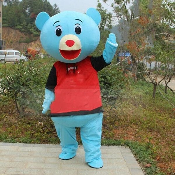 blue bear mascot costume party dress outfit clothing carnival adult, Red;yellow
blue bear mascot costume party dress outfit clothing carnival adult, Red;yellow
