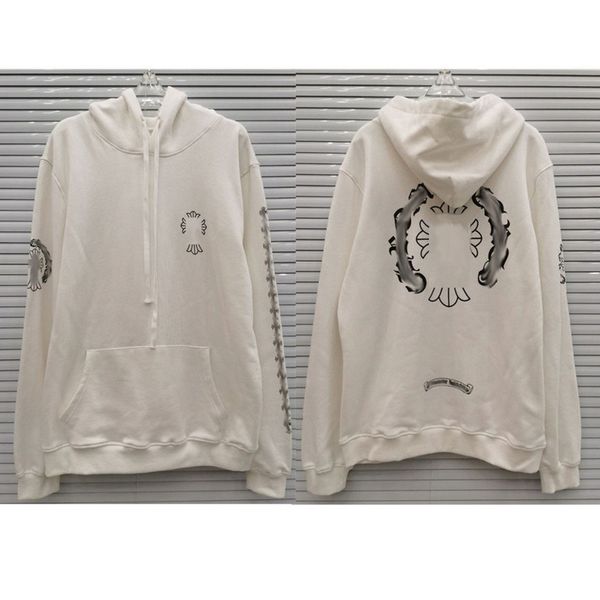 luxury classic men's sweatshirts brand ch designer hoodie fashion men women horseshoe sanskrit loose zipper jacket pullover hooded coa, Black
luxury classic men's sweatshirts brand ch designer hoodie fashion men women horseshoe sanskrit loose zipper jacket pullover hooded coa, Black