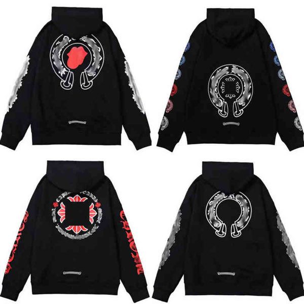luxury fashion sweatshirts classic brand ch zipper men loose pullover hooded designer horseshoe sanskrit hoodie sweater oga5, Black
luxury fashion sweatshirts classic brand ch zipper men loose pullover hooded designer horseshoe sanskrit hoodie sweater oga5, Black
