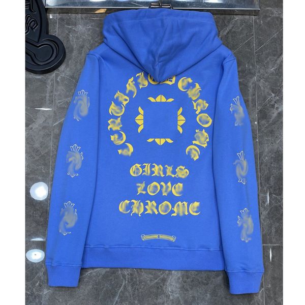 luxury men's classic sweatshirts brand ch designer hoodie fashion men women horseshoe sanskrit loose zipper jacket pullover hooded coa, Black
luxury men's classic sweatshirts brand ch designer hoodie fashion men women horseshoe sanskrit loose zipper jacket pullover hooded coa, Black