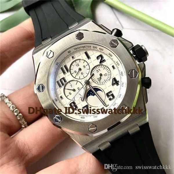 2019 full black moon phase oversize mens wristwatch automatic sapphire crystal 316l steel case rubber strap classic swiss watches 288m, Slivery;brown
2019 full black moon phase oversize mens wristwatch automatic sapphire crystal 316l steel case rubber strap classic swiss watches 288m, Slivery;brown