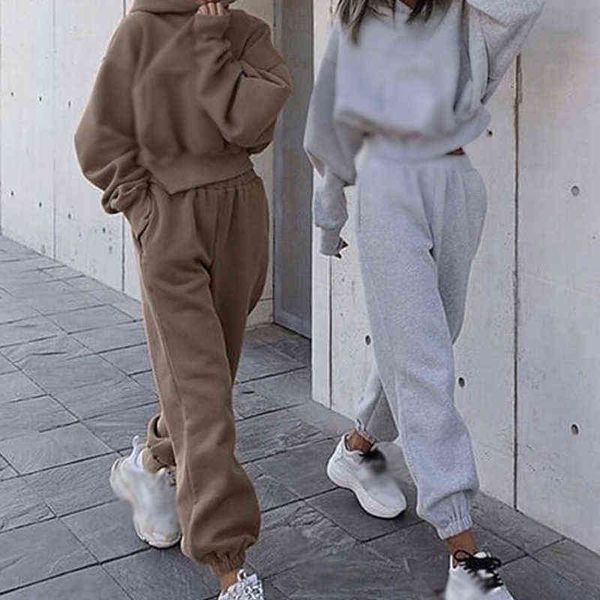 women's tracksuits women's jogger tracksuit solid cropped hoodie set drawstring long sleeve hooded female sport pants suit autumn, Gray
women's tracksuits women's jogger tracksuit solid cropped hoodie set drawstring long sleeve hooded female sport pants suit autumn, Gray
