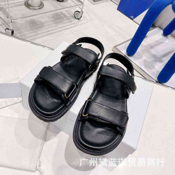 spring cowhide sandals round head open toe thick bottom flat sports leisure style magic sticker beach sandals women's shoes 0p2r ly8a, Black
spring cowhide sandals round head open toe thick bottom flat sports leisure style magic sticker beach sandals women's shoes 0p2r ly8a, Black