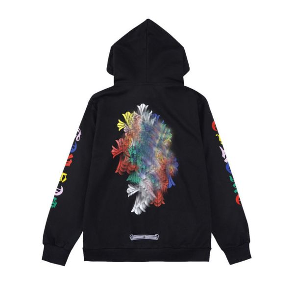 men's hoodies sweatshirts fleece fashion luxury classic ch brand hoodie hooded horseshoe sanskrit loose zipper jacket pullover coa, Black
men's hoodies sweatshirts fleece fashion luxury classic ch brand hoodie hooded horseshoe sanskrit loose zipper jacket pullover coa, Black