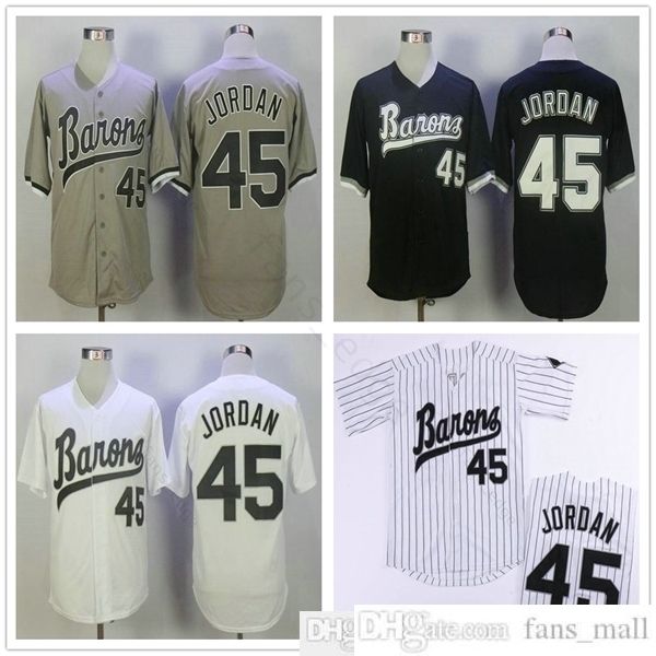 wholesale michael jodan #45 birmingham barons baseball jerseys black white grey stitched movie michael birmingham barons retro baseball shir, Blue;black
wholesale michael jodan #45 birmingham barons baseball jerseys black white grey stitched movie michael birmingham barons retro baseball shir, Blue;black