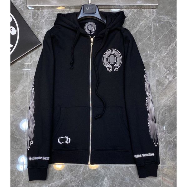 men's luxury classic jackets fashion sweatshirts brand ch zipper hoodies women men pullover hooded horseshoe sanskrit sweater loose ja, Black;brown
men's luxury classic jackets fashion sweatshirts brand ch zipper hoodies women men pullover hooded horseshoe sanskrit sweater loose ja, Black;brown