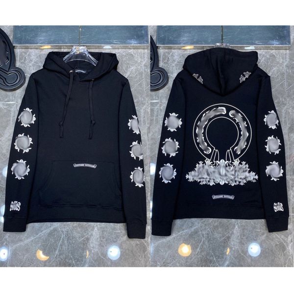classic luxury men's sweatshirts ch brand fashion hoodies men woman designer horseshoe cross pullover hooded zipper sweater loose jacke, Black
classic luxury men's sweatshirts ch brand fashion hoodies men woman designer horseshoe cross pullover hooded zipper sweater loose jacke, Black