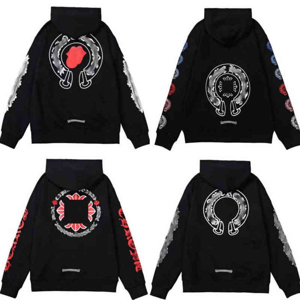 luxury fashion sweatshirts classic brand ch zipper men loose pullover hooded designer horseshoe sanskrit hoodie sweater duc5, Black
luxury fashion sweatshirts classic brand ch zipper men loose pullover hooded designer horseshoe sanskrit hoodie sweater duc5, Black