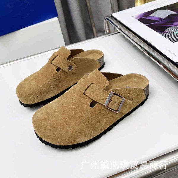 autumn and slippers winter cattle cashmere belt buckle round head baotou ugly cute cork thick bottom casual slippers muller shoes female odx, Black
autumn and slippers winter cattle cashmere belt buckle round head baotou ugly cute cork thick bottom casual slippers muller shoes female odx, Black