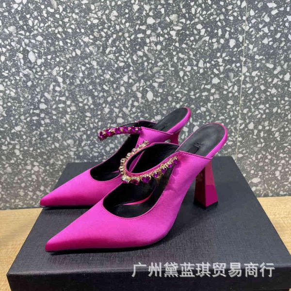 and slippers spring summer silk pointed high heels versatile banquet dress women's shoes slippers w12u 2z61, Black
and slippers spring summer silk pointed high heels versatile banquet dress women's shoes slippers w12u 2z61, Black